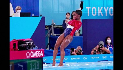 Biles out of team event as Russians beat U.S. to gold