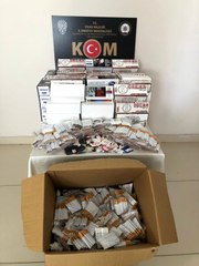 Sivas'ta kaçakçılık operasyonu, 20 bin adet makoron ele geçirildi