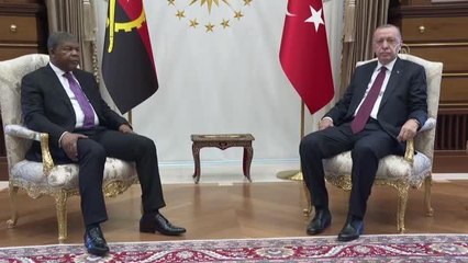 Turkish, Angolan presidents meet in Ankara