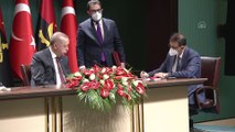 ANKARA - Türkiye-Angola İşbirliği Anlaşmaları imza töreni (2)