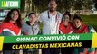 Tras anotar triplete, Gignac convivió con clavadistas mexicanas de Tokio 2020