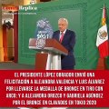 El presidente López Obrador señaló que no está contemplando incluir una tercera dosis dentro del esquema de vacunación contra el COVID-19