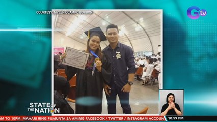 Ginang na pinag-aral ng mister niyang boksingero, nagtapos na Cum Laude | SONA