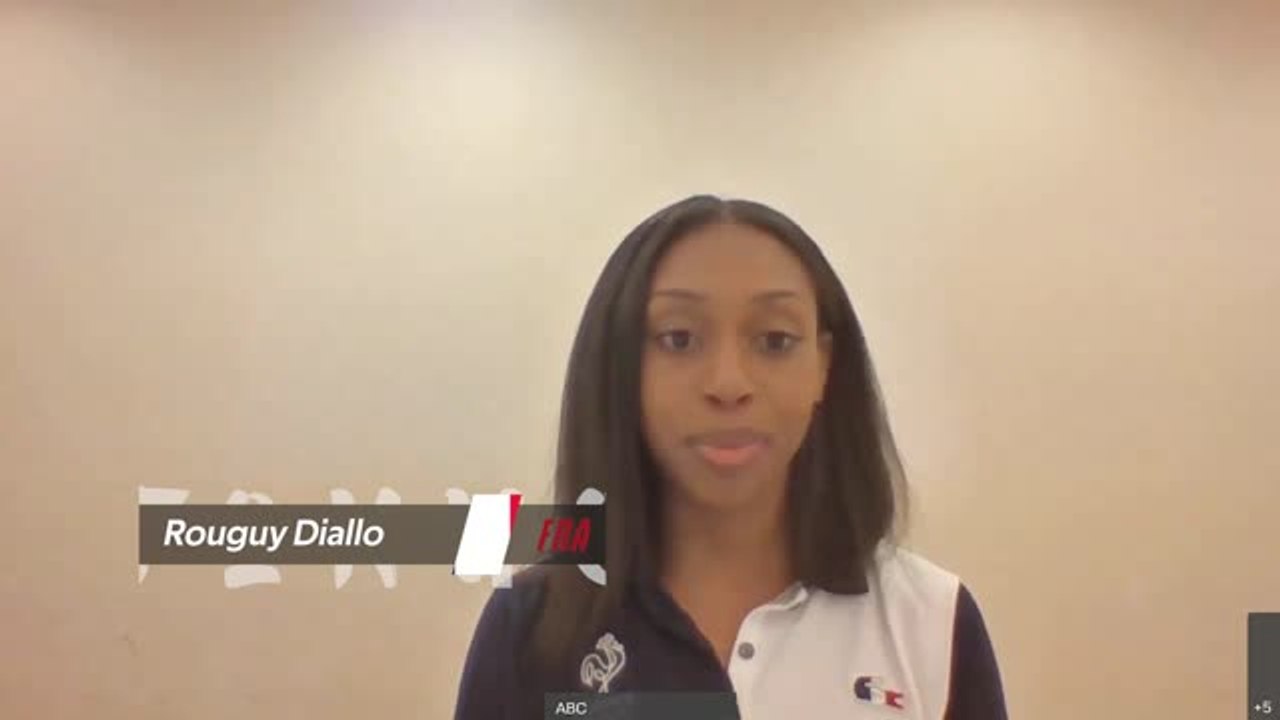 Athlétisme : Triple saut - Rouguy Diallo, entraînée par Teddy Tamgho : "J'ai le meilleur coach du monde"