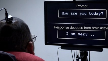 Technology Allows Paralyzed Man To Communicate With Brain Waves