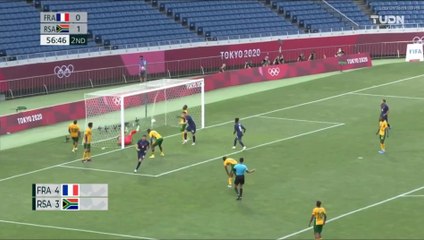 Triplete de Gignac en Tokio - Francia 4-3 Sudafrica