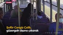 Otobüs şoförü rahatsızlanan yolcuyu hastaneye yetiştirdi