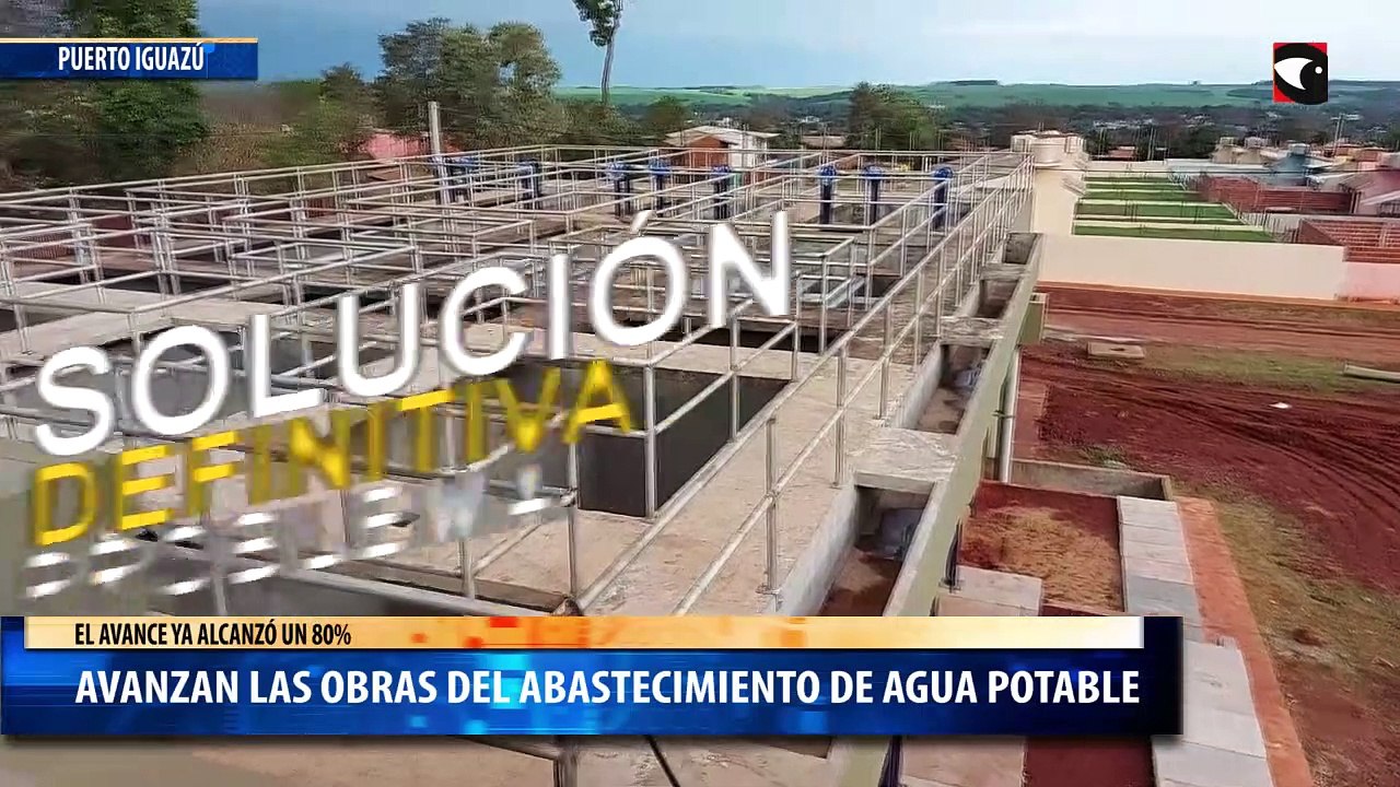 Avanzan las obras del abastecimiento de agua potable - Vídeo Dailymotion