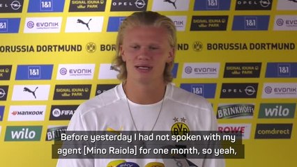 'That's a lot of money for one person' - Haaland on Chelsea rumours