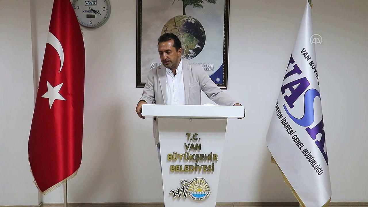 Van Su ve Kanalizasyon İdaresi Genel Müdürü Kaplan 'içme suyu hasta ediyor' iddialarını yalanladı