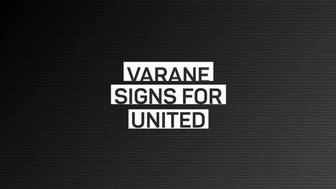 BREAKING NEWS: Varane signs for Manchester United