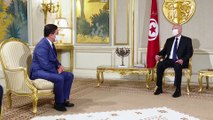 TUNUS - Fas Dışişleri Bakanı Burita, Tunus Cumhurbaşkanı Said'e 'Kral 6. Muhammed'in mesajını' iletti