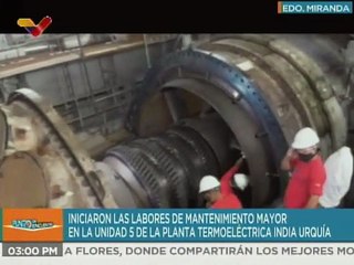 Video herunterladen: Miranda | Corpoelec activa labores de mantenimiento en la Planta Termoeléctrica Indio Urquía