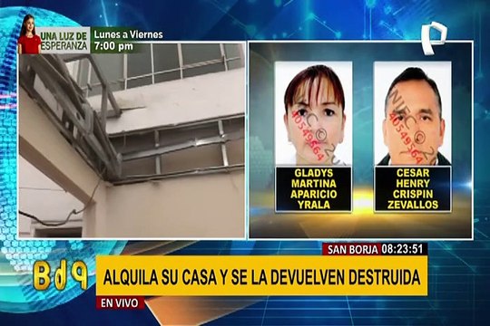 Inquilino moroso en San Borja: Adeuda cinco años de alquiler y se lleva hasta las puertas