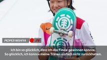13-jährige Nishiya über Gold: 