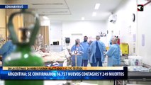 Coronavirus en Argentina: confirmaron 249 muertes y 16.757 contagios en las últimas 24 horas