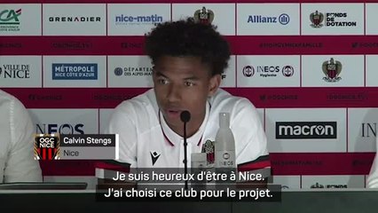 Nice - Stengs : "Aucune pression"
