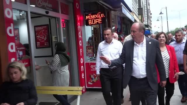 Son dakika... Memleket Partisi Genel Başkanı İnce, sel ve heyelanların yaşandığı Rize ile Artvin'i ziyaret etti