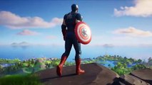 Captain America Arrives - Fortnite