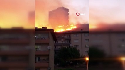 İzmir’de otluk alanlarda çıkan yangınlar söndürüldü