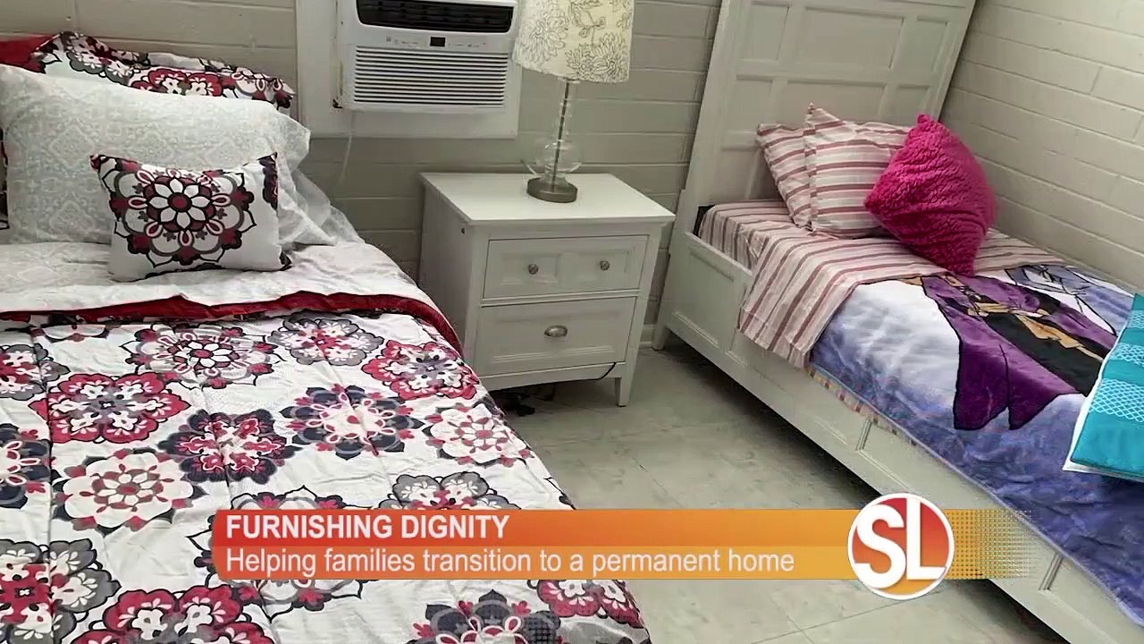 Furnishing Dignity helps people transitioning from the shelter to their