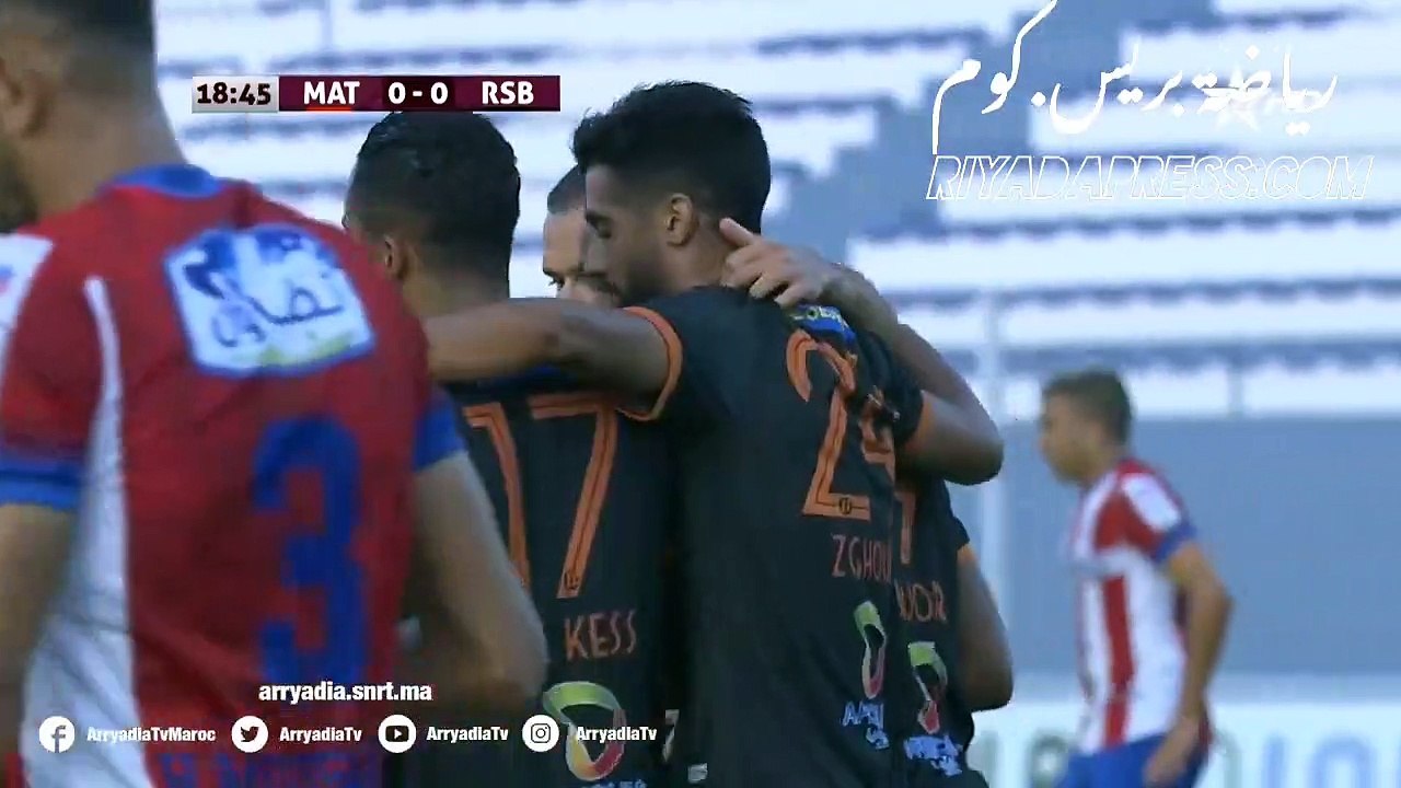 #بطولة_برو_انوي : اهداف مباراة#المغرب_التطواني 2-3 # نهضة_بركان