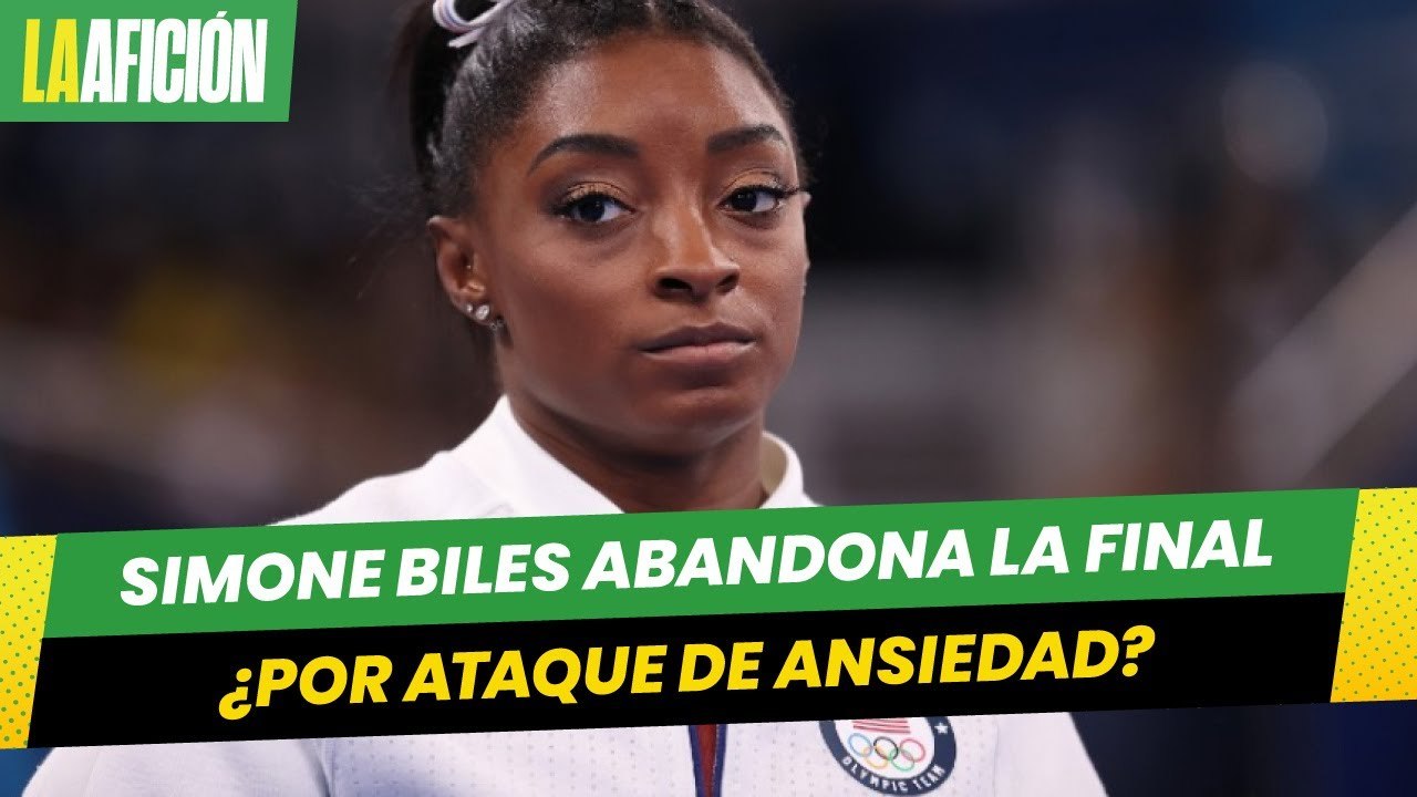 Simone Biles abandona la final de gimnasia por equipos en Tokio 2020