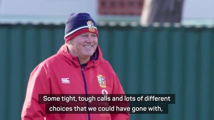 South Africa will be “desperate”, says Gatland as three changes are made