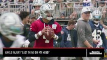 Dak: Ankle injury 