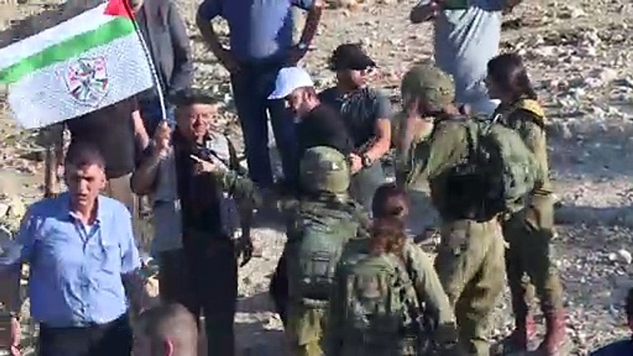 Tensão entre palestinos e israelenses