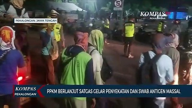 PPKM Berlanjut, Satgas Gelar Penyekatan dan Swab Antigen Massal
