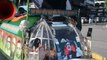 কঠোর লকডাউনে ঢাকা শহর,মুজিব জন্মশতবর্ষ স্মরণীয় করতে অভিনব পন্থা সড়কপথে নৌকা চালনা