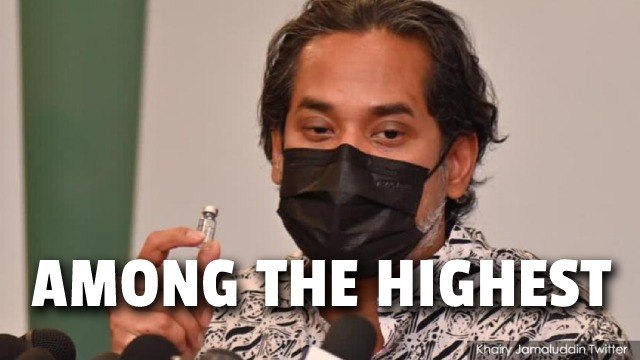 Vaccination rate in Malaysia among the highest in the world, says Khairy