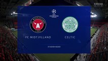 FC Midtjylland vs Celtic || UEFA Champions League - 28th July 2021 || Fifa 21