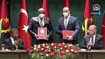 Türkiye-Angola İşbirliği Anlaşmaları imza töreni