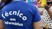 Alunas de escola pública visitam TV Diário do Sertão para fortalecer projeto de jornal escolar