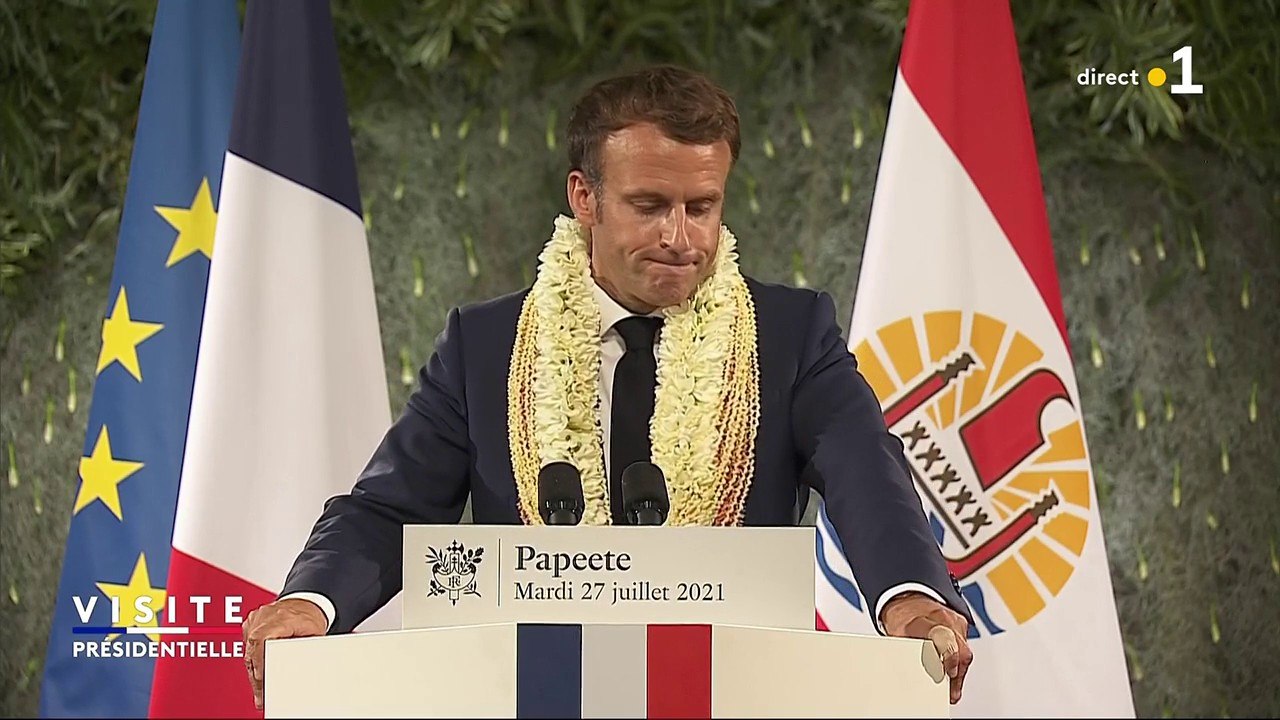 Emmanuel Macron discours sur l'économie - 27 juillet 2021