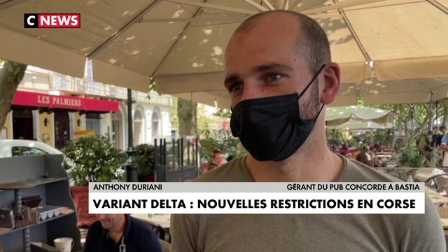 De nouvelles restrictions liées au variant Delta en Corse