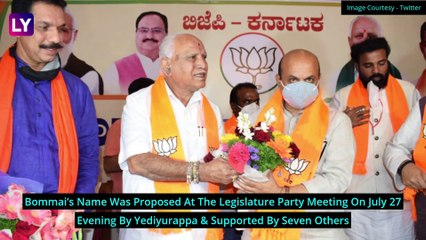 Basavraj Bommai Replaces BS Yediyurappa As Karnataka Chief Minister