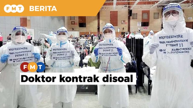 12 peserta hartal doktor kontrak PKRC MAEPS disoal