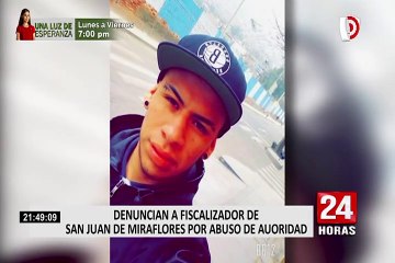 SJM: fiscalizador que agredió a policías señala que viene siendo acosado por la autoridad