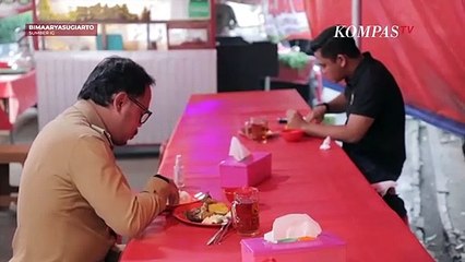 Simak! Bima Arya Jajal Makan di Warung Pecel 20 Menit, Hasilnya?