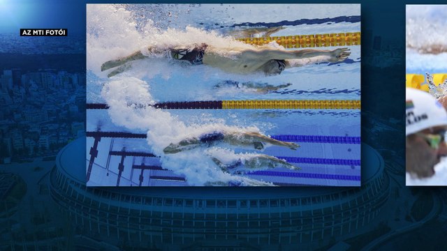 Milák Kristóf olimpiai bajnok 200 méteres pillangóúszásban, szenzációs magyar győzelem női pólóban