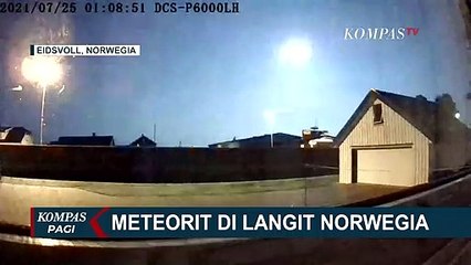 Ada Meteorit Jatuh di Norwegia, Diiringi Bunyi Keras dan Getaran Kecil di Tanah