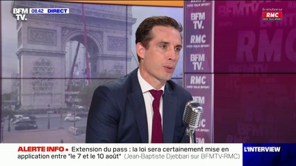 Covid-19: les personnes testées positives avant de prendre le train ou l'avion pourront être remboursées, garantit Jean-Baptiste Djebbari