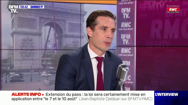 Covid-19: les personnes testées positives avant de prendre le train ou l'avion pourront être remboursées, garantit Jean-Baptiste Djebbari