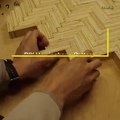 diy herringbone pattern plywood coffee table  plywood table design  herringbone coffee table