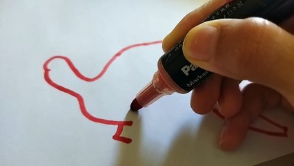 How to draw dinosaur (very simple)