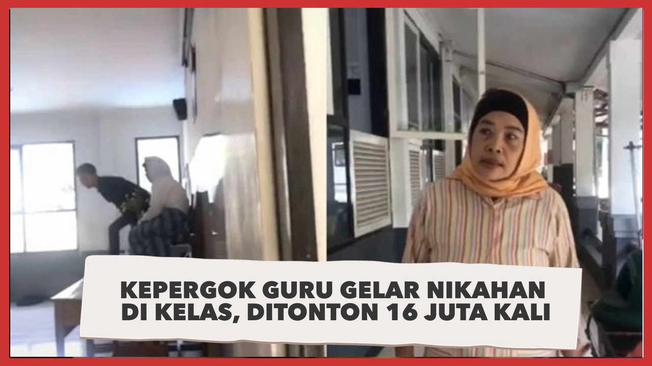 Viral Momen Kocak Anak SMA Kepergok Guru Gelar Nikahan di Kelas, Ditonton 16 Juta Kali
