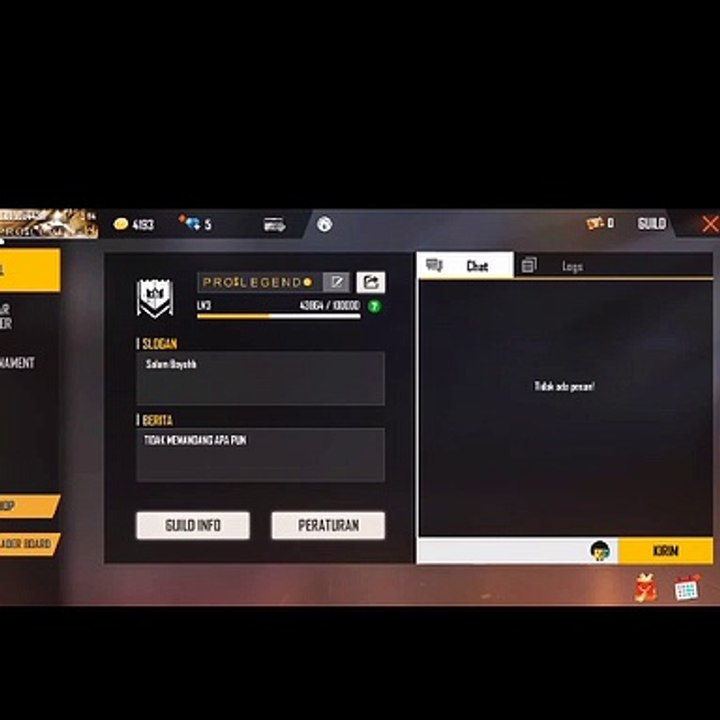 Guild free fire,open member